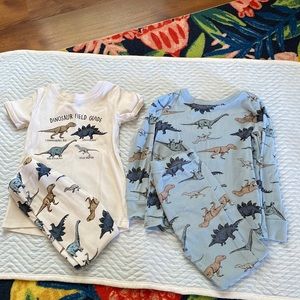 Old Navy Dinosaur Pajama Bundle